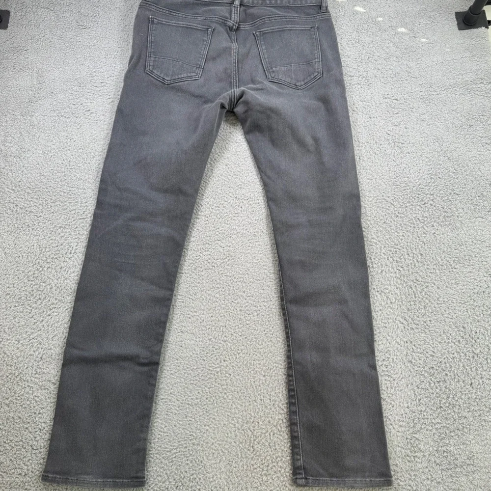 Banana Republic The Traveler‎ Slim Fit Gray Pants Mens 33x33 Stretch Denim Jeans